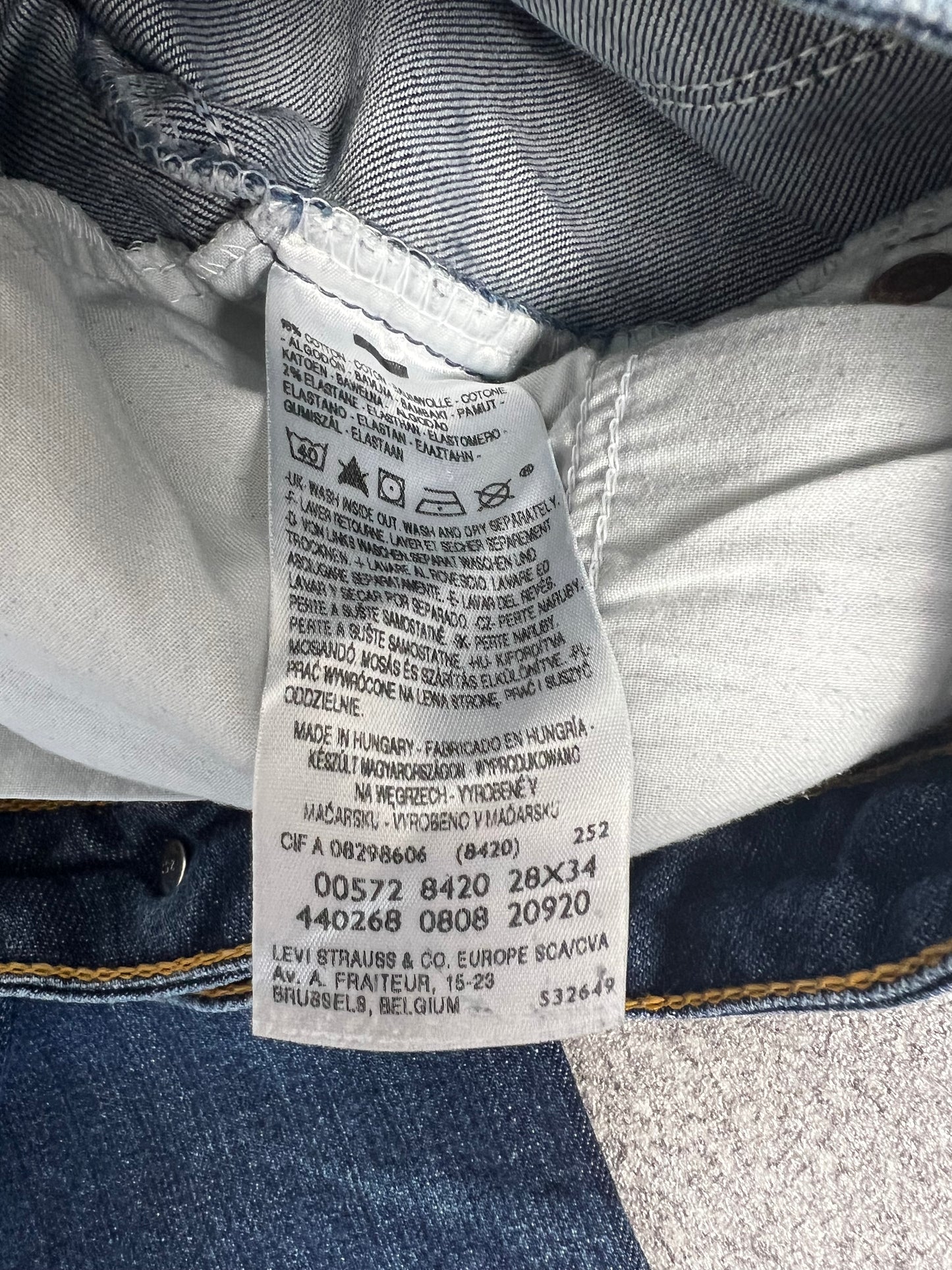 Levis Vintage Bootcut Jeans (S)
