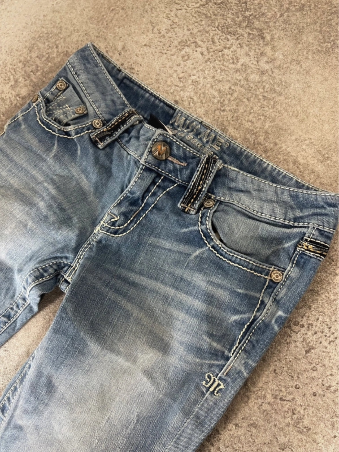 Miss Me Vintage Bootcut Jeans (XS)