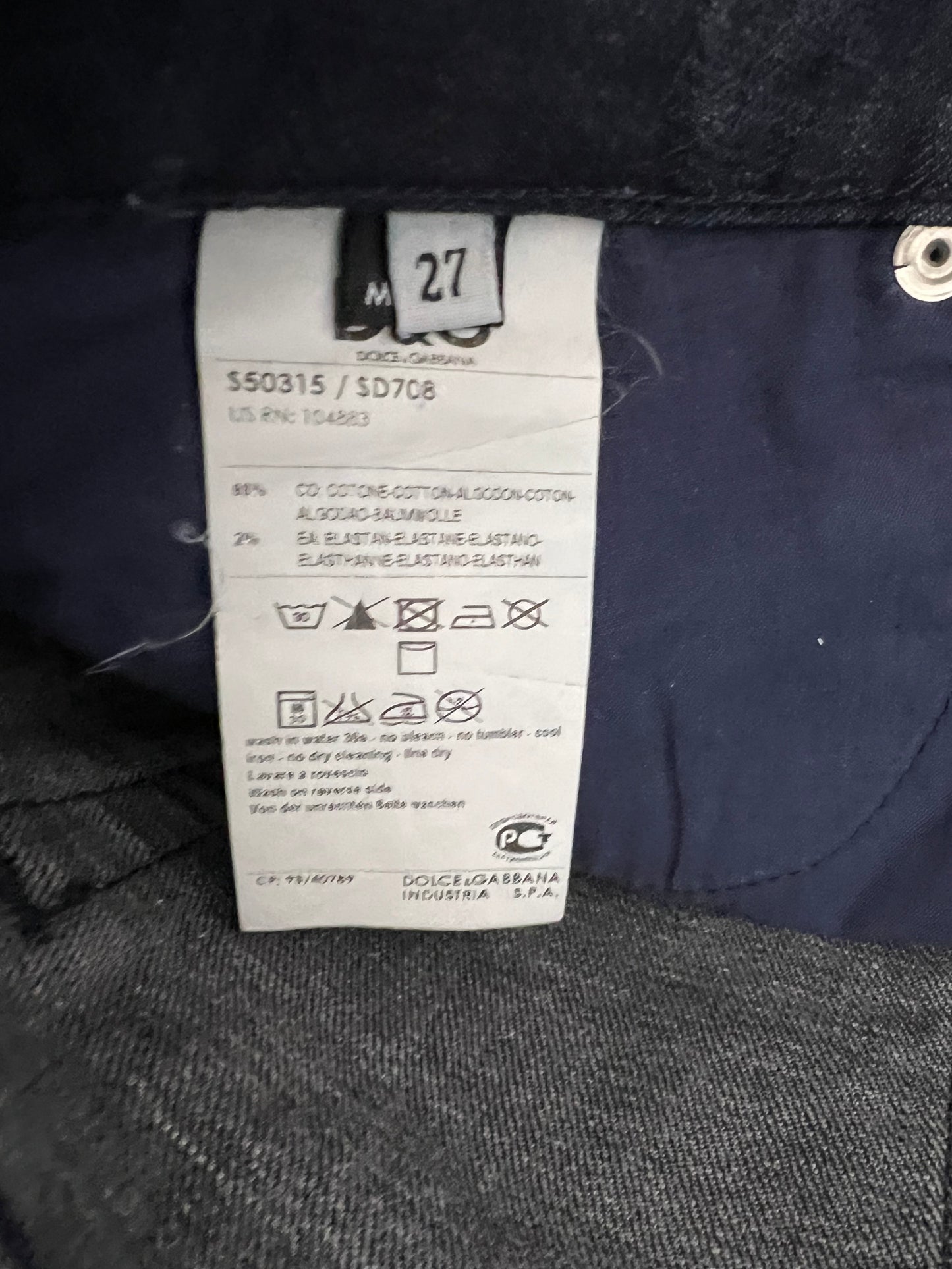 Dolce & Gabbana Vintage Jeans (S)