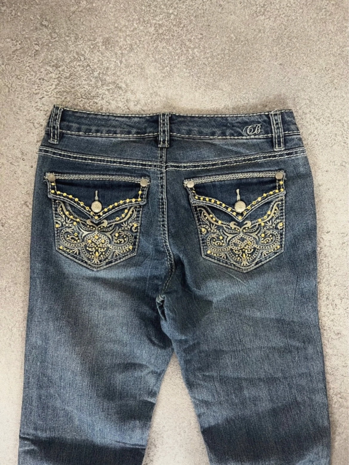 Code Bleu Vintage Bootcut Jeans (S-M)