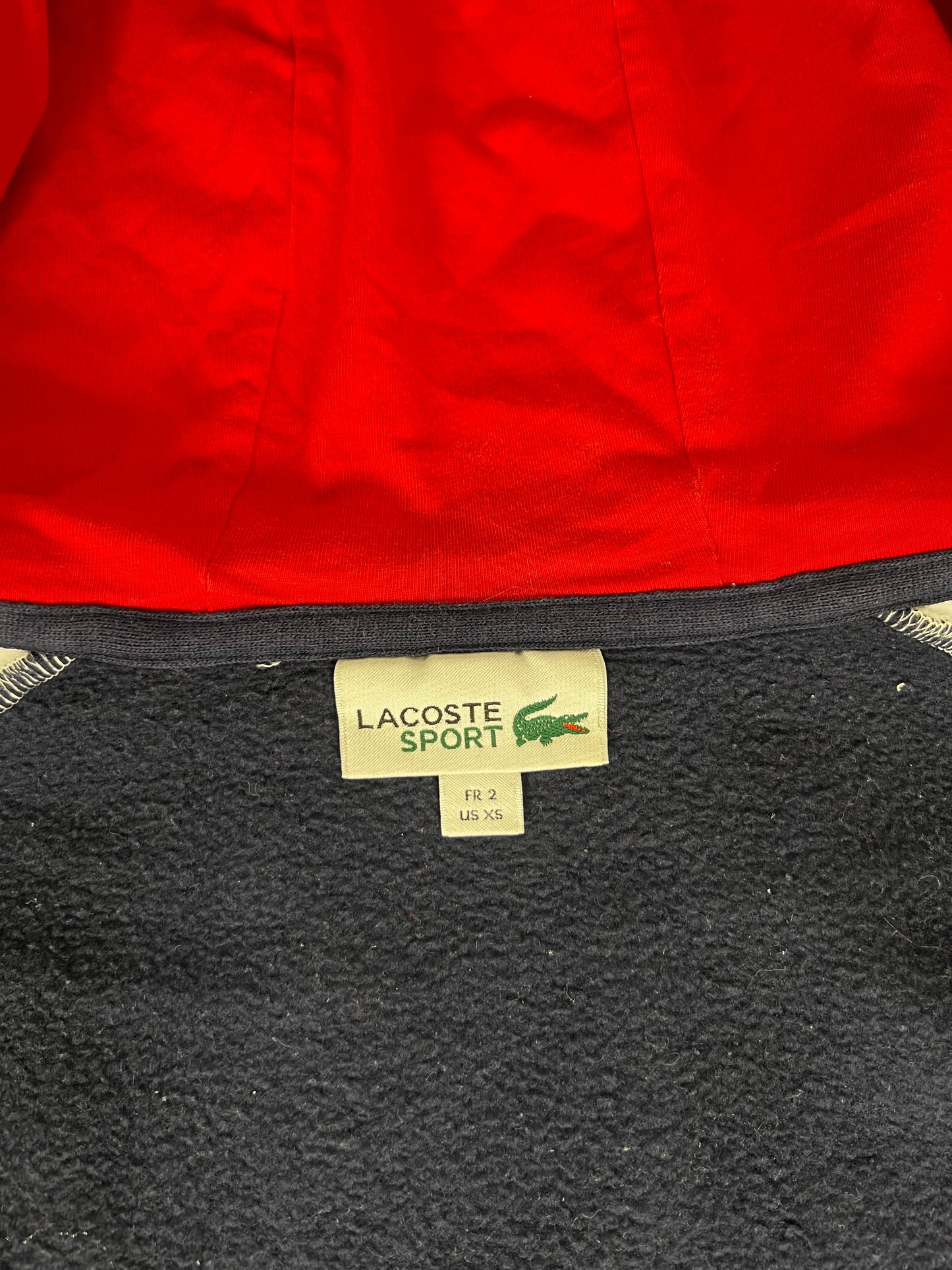 Lacoste x France Zip Hoodie (XS)