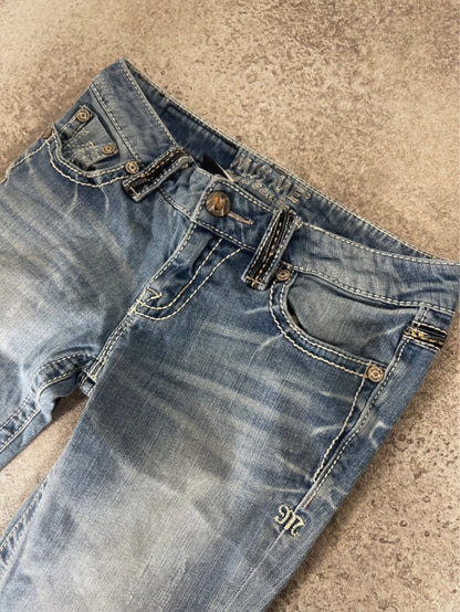 Miss Me Vintage Bootcut Jeans (XS)