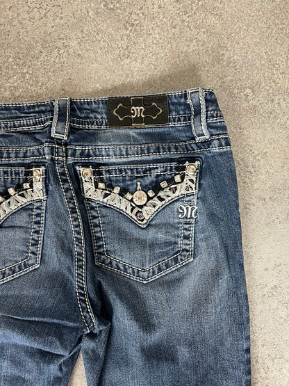 Miss Me Vintage Bootcut Jeans (M)