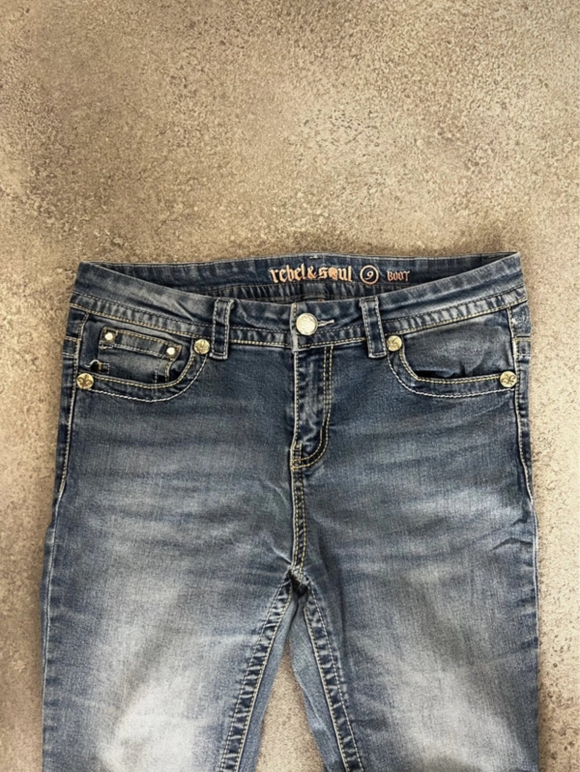 Vintage Bootcut Jeans (M)