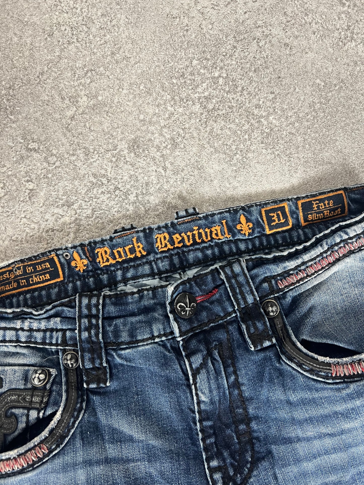 Rock Revival Vintage Bootcut Jeans (M)