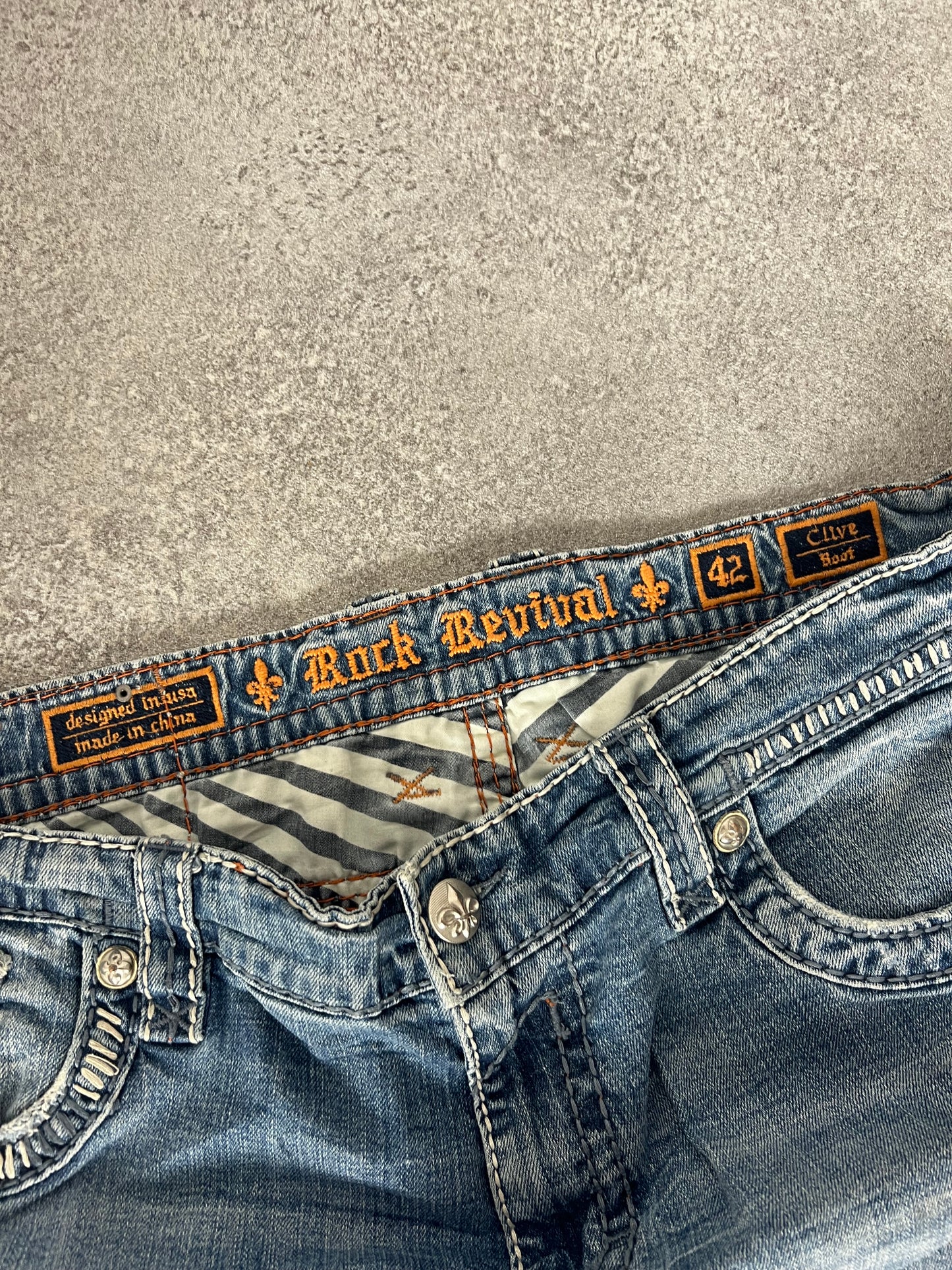 Rock Revival Vintage Bootcut Denim (XXL)