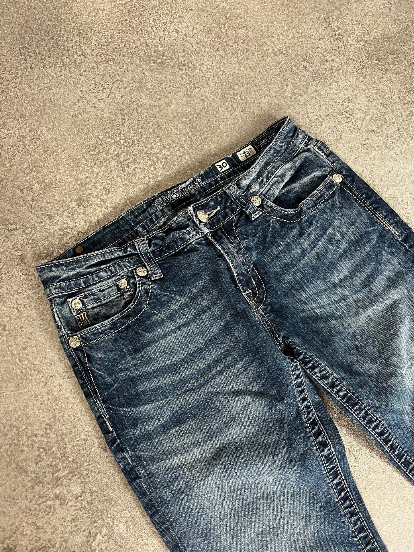 Miss Me Vintage Bootcut Jeans (M)