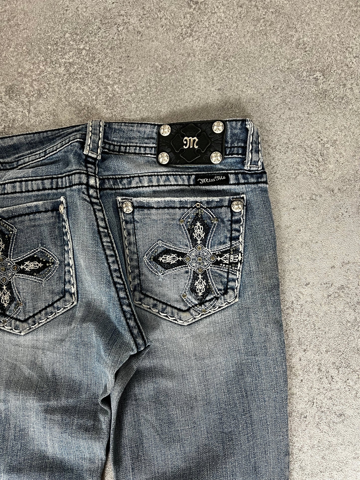 Miss Me Vintage Bootcut Denim (M)