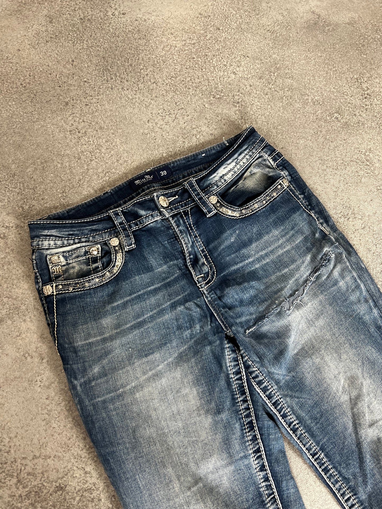 Miss Me Vintage Bootcut Jeans (M)