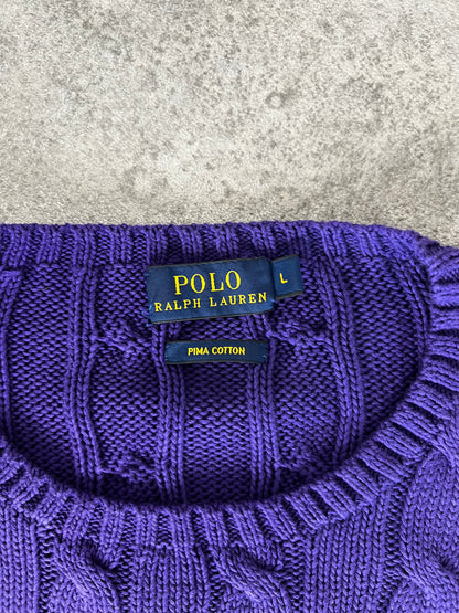 Ralph Lauren Sweater Zopfmuster (L)