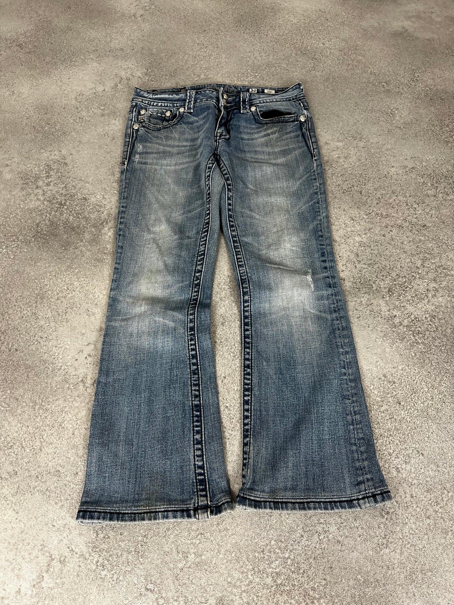 Miss Me Vintage Bootcut Denim (M)