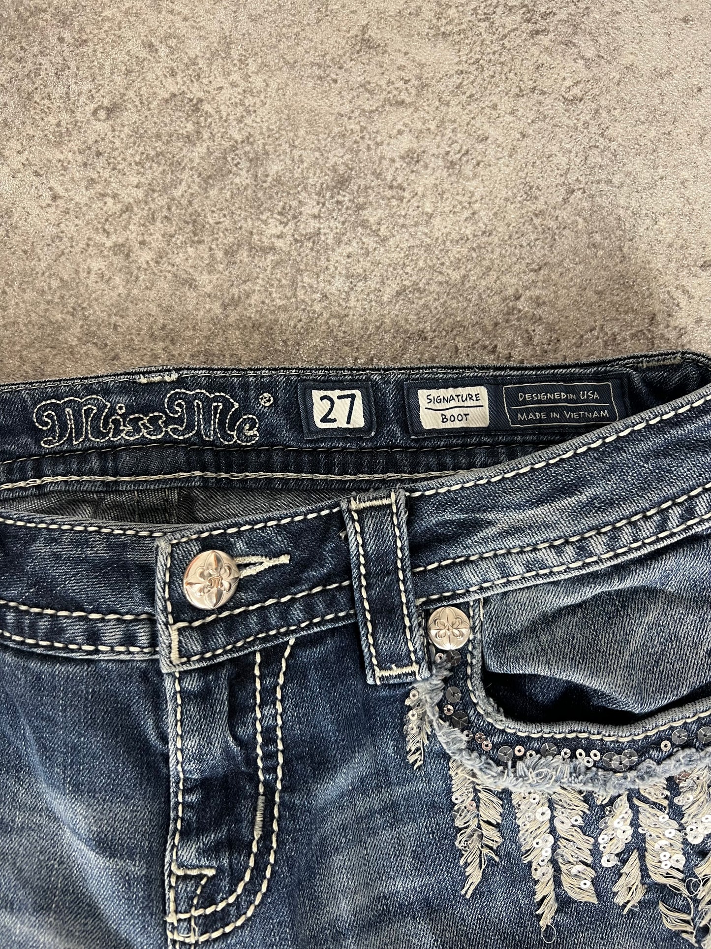 Miss Me Bootcut Jeans (S)