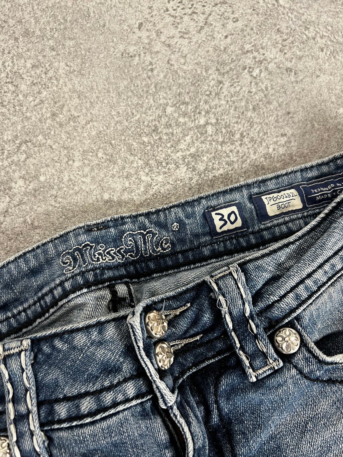 Miss Me Vintage Bootcut Denim (M)