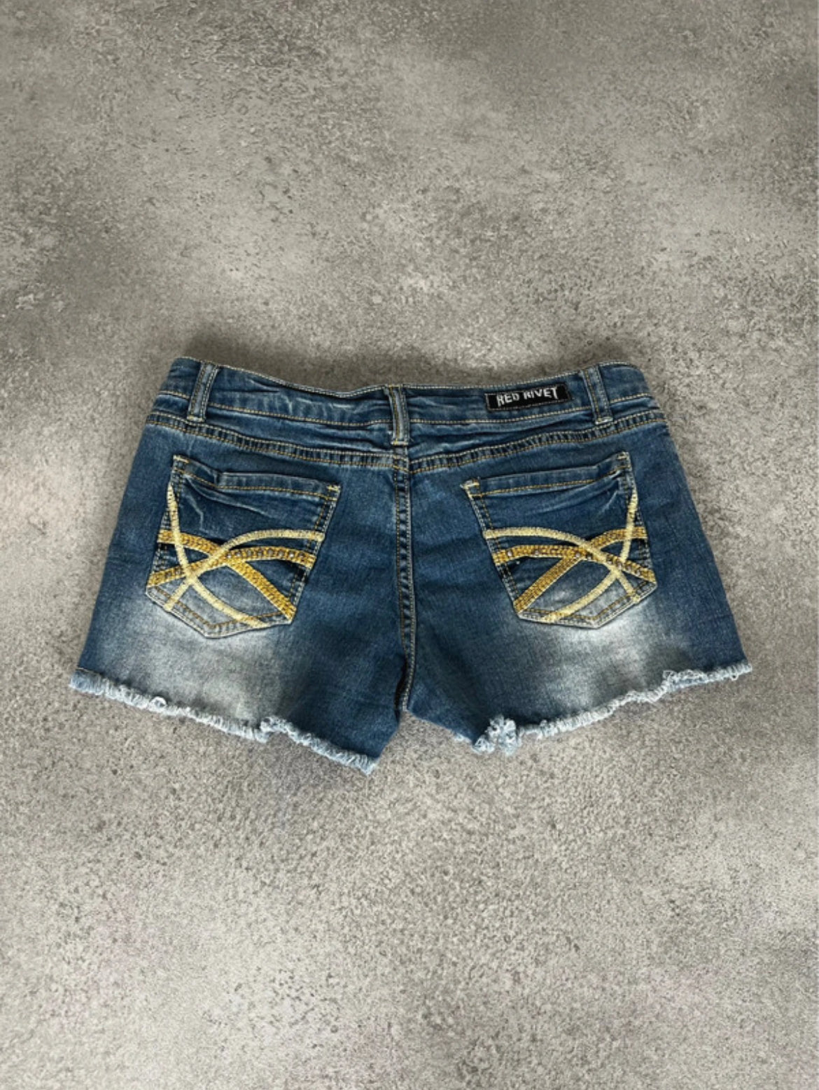 Red Rivet Hot Pants (S)