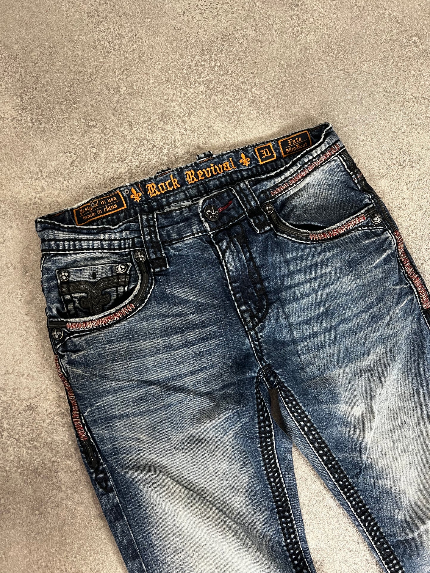 Rock Revival Vintage Bootcut Jeans (M)