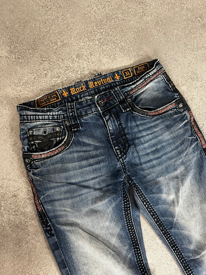 Rock Revival Vintage Bootcut Jeans (M)