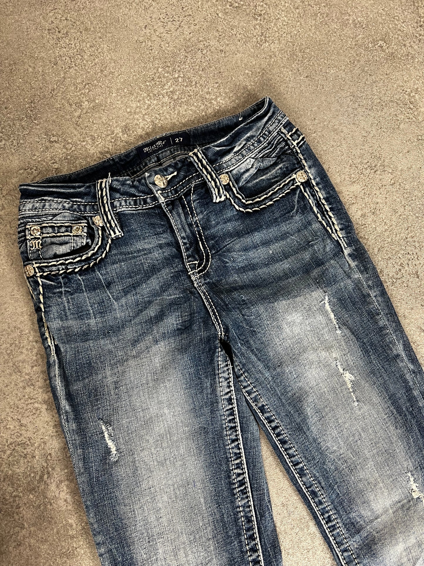 Miss Me Vintage Bootcut Jeans (S)