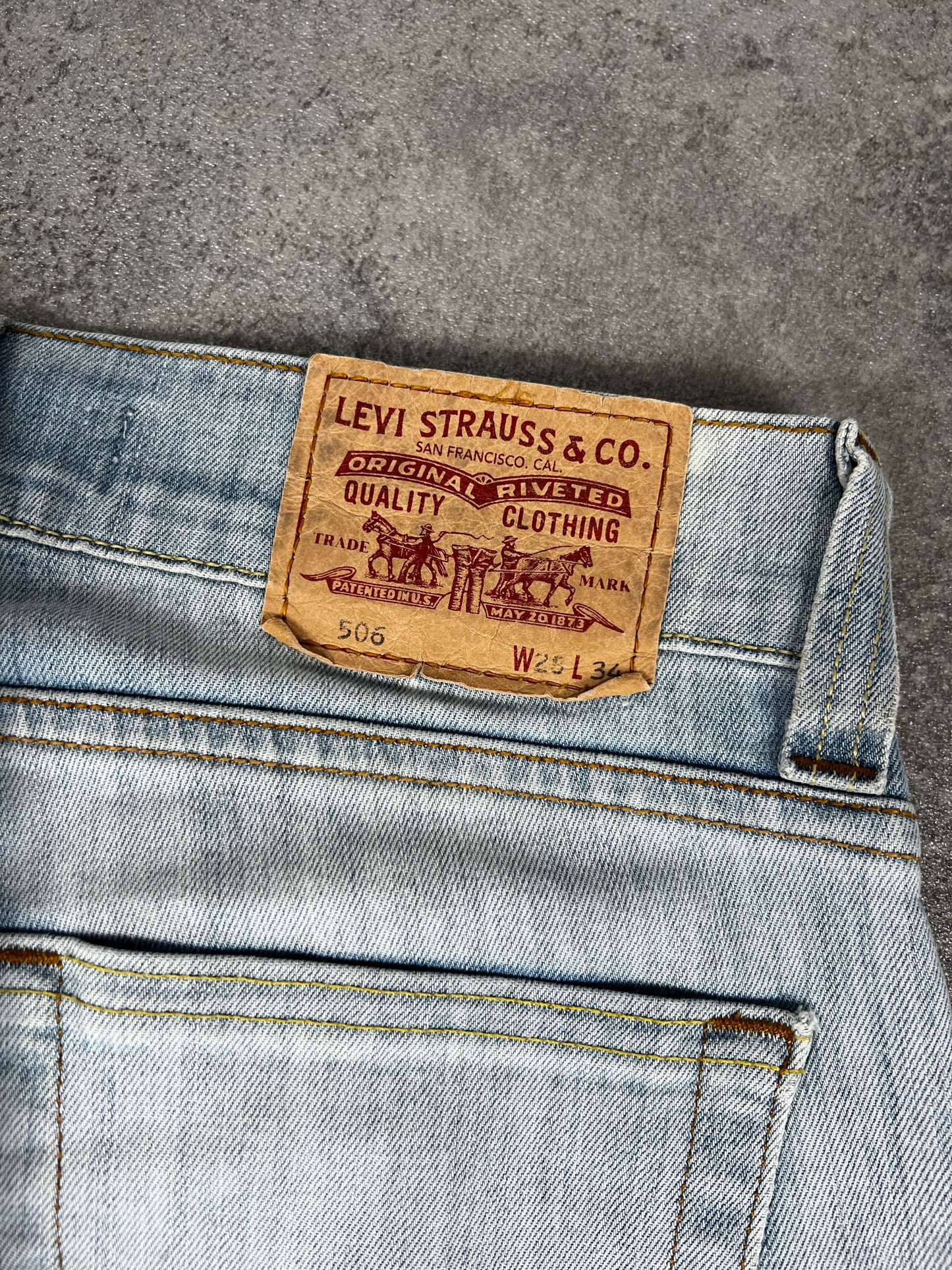 Levis 506 Vintage Denim (XS)