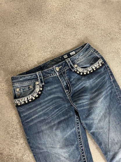 Miss Me Vintage Bootcut Jeans (M)